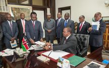 Uhuru quickly signs VAT proposal into law after yesterday's chaotic vote