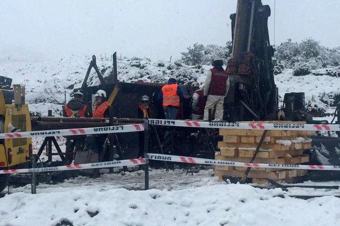 The chances of rescuing alive two miners trapped in an apparently flooded mine in southern Chile look slim: officials