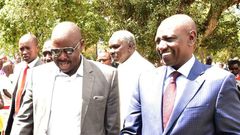 Isaac Ruto with DP William Ruto