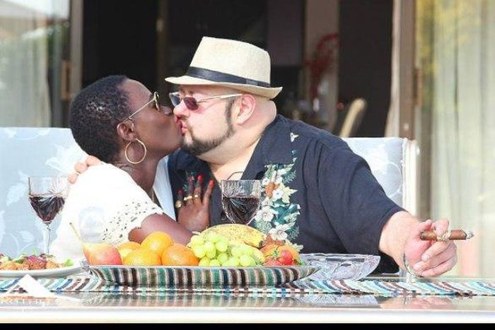 Akothee while shooting one of  her videos