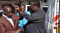 File image of Bonny Khalwale with Musalia Mudavadi at a past event