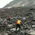 Some 40 homes in the village of Xinmo were swallowed by huge boulders after the side of a mountain collapsed, blocking a two kilometre (one mile) stretch of river