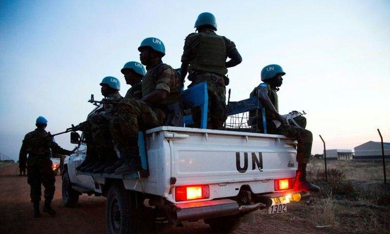 The United Nations has about 95,000 peacekeepers serving in its missions worldwide. They include these Ethiopian troops patrolling the Abyei Administrative Area, a disputed territory between Sudan and South Sudan, in December last year