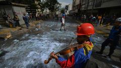 Opposition activist Wuilly Arteaga has become a symbol of Venezuela's protest movement