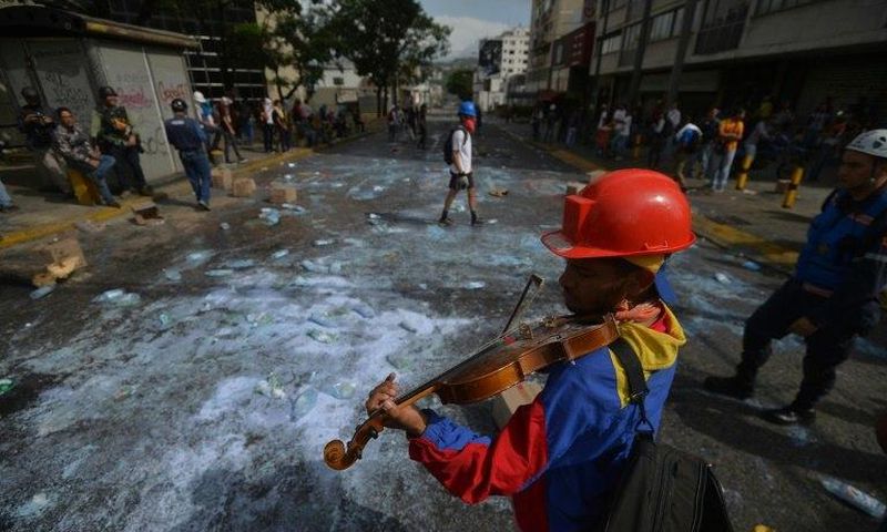 Opposition activist Wuilly Arteaga has become a symbol of Venezuela's protest movement