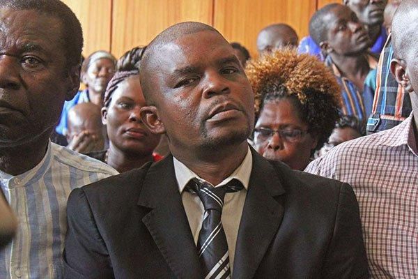 Ugenya MP Christopher Karani whose election nullification was upheld by the Supreme Court (twitter)