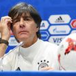 Germany coach Joachim Loew gives a Confederations Cup press conference in Sochi, Russia, on June 28, 2017