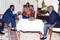 Kalonzo Holds Private Meeting With Mzee Moi [PHOTOS]