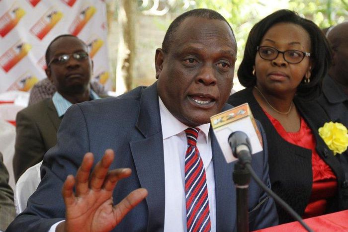 Former Jubilee vice chairman David Murathe