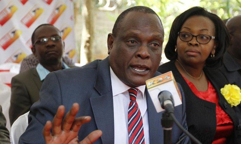 Former Jubilee vice chairman David Murathe