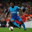 Arsenal's French striker Alexandre Lacazette controls the ball during the pre-season friendly match between Arsenal and Benfica at The Emirates Stadium in north London on July 29, 2017