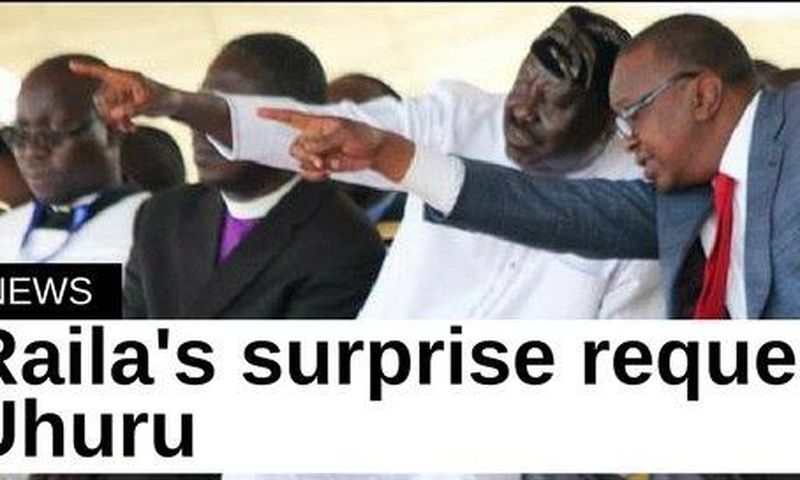 File Image of President Uhuru Kenyatta and Raila Odinga