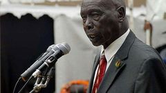 Former President Daniel arap Moi.