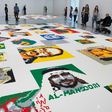 Ai Weiwei used more than 1.2 million Lego bricks assembled by hand to form the 176 portraits of activists on view through January 1 at the Hirshhorn Museum and Sculpture Garden for "Ai Weiwei: Trace at Hirshhorn"