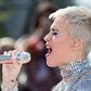 Singer Katy Perry -- shown here in June -- will serve as host of the awards, which traditionally have been more closely watched for off-the-wall incidents than for news of the winners