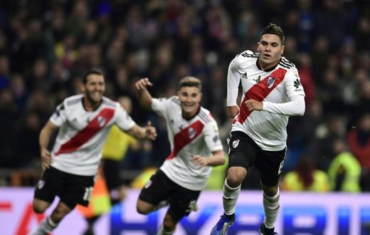 A brilliant goal by Juan Quintero steered River Plate to a fourth Copa Libertadores crown