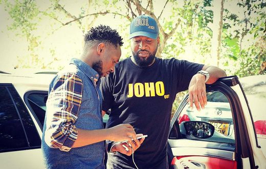 David the Student with Joho. David the Student makes comeback on Churchill Show