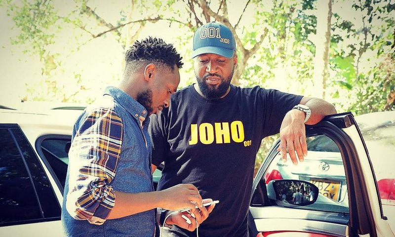 David the Student with Joho. David the Student makes comeback on Churchill Show
