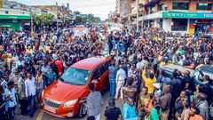 Harmonize reception in Eldoret. Harmonize promoter arrested after the artiste failed to perform in Eldoret