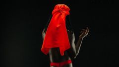 Junior Nyong’o in a thong