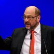 Martin Schulz, chairman of Germany's social democratic SPD party and candidate for chancellor, gives a speech during an SPD party congress in Dortmund, western Germany, on June 25, 2017