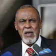 Garissa Senator Yusuf Haji during a past media briefing