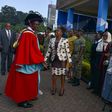 DP William Ruto with his wife Rachel after he graduated with a PhD at Nairobi University (twitter)