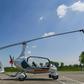 Czech pilot Pavel Brezina (L), owner of Nirvana Autogyro company, has made a "GyroDrive" -- a mini helicopter you can drive.