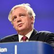 Britain's Brexit Minister David Davis addresses a press conference at the end of the first day of Brexit negotiations at the European Commission in Brussels on June 19, 2017