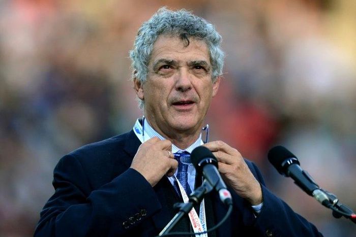 Spanish footbal federation president Angel Maria Villar, pictured on July 21, 2017, has been suspended for a year after the Spanish administrative sports tribunal began disciplinary proceedings against him for corruption