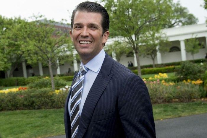 Donald Trump, Jr admitted he was on the trail of "damaging information" on Democrat Hillary Clinton when he met the Russian lawyer Natalia Veselnitskaya in June 2016