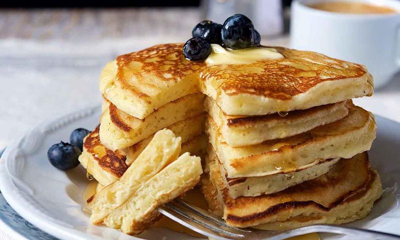 Delicious pancakes(King Arthur Flour)