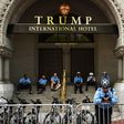 Police officers outside the Trump International Hotel in Washington DC