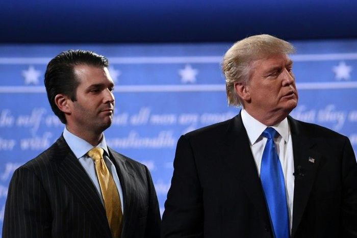 Donald Trump Jr has insisted no sensitive information was passed on during a meeting with a Russian lawyer during the 2016 election campaign that led to his father Donald Trump becoming US president