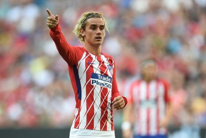 Antoine Griezmann will miss Atletico Madrid's next tow Spanish league matches on August 27 and September 9