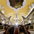 Moscow's iconic metro system with chandliers, artwork and steep escalators, is undergoing a massive modernisation drive ahead of the World Cup 2018