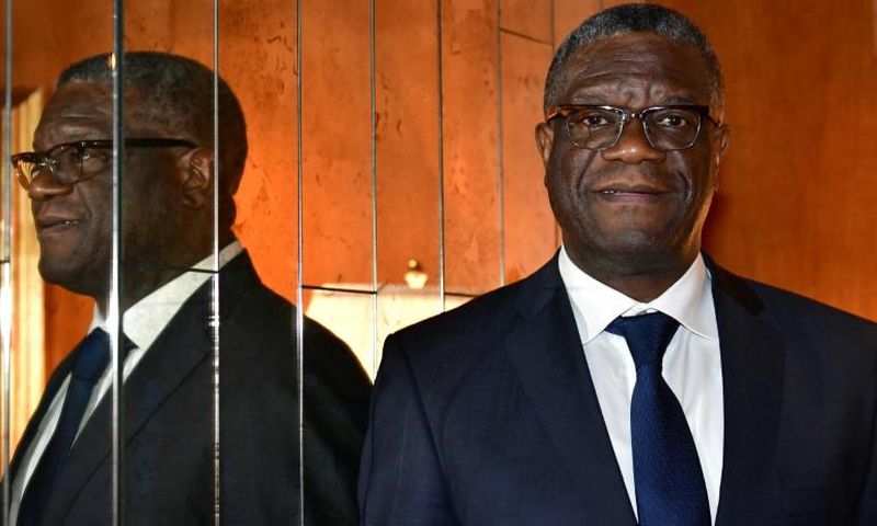 Mukwege who has treated tens of thousands of victims of sexual violence says he has been heartened by the #MeToo movement