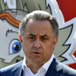 Vitaly Mutko, Russia Deputy Prime Minister and 2018 LOC Chairman, attends the opening of the FIFA Confederations Cup Park at Moscow's Muzeon park on April 29, 2017