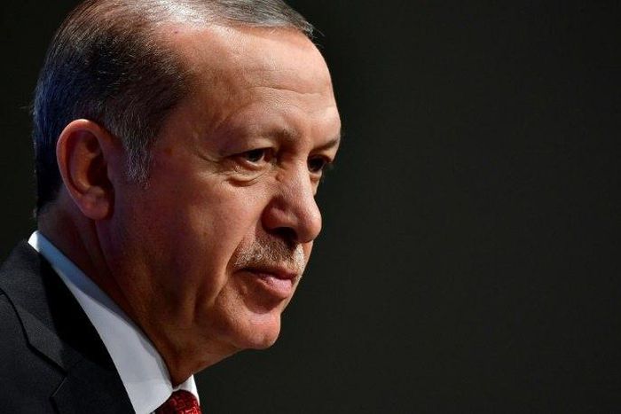 Turkey's President Recep Tayyip Erdogan says there are only two journalists behind bars in his country ahead of the trial of 17 staff from the opposition daily Cumhuriyet, despite the post-coup clampdown