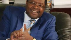 Embu Governor Martin Wambora during an interview