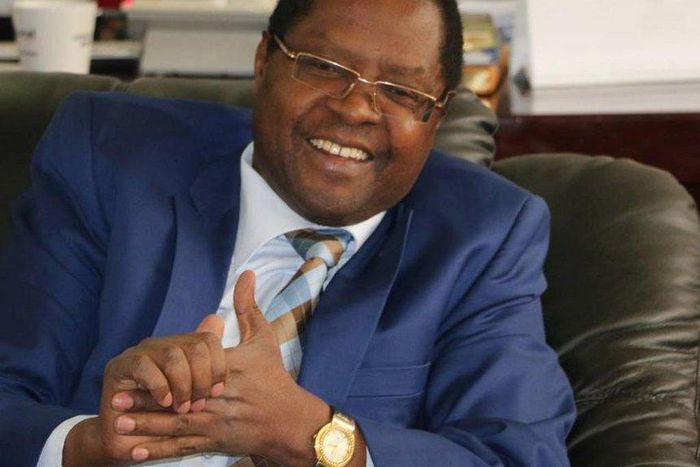 Embu Governor Martin Wambora during an interview