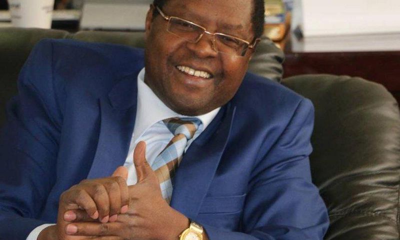 Embu Governor Martin Wambora during an interview