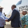 President Uhuru Kenyatta and Raila Odinga in Kisumu