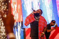 Rick Ross performing during his Nairobi Concert at Carnivore grounds