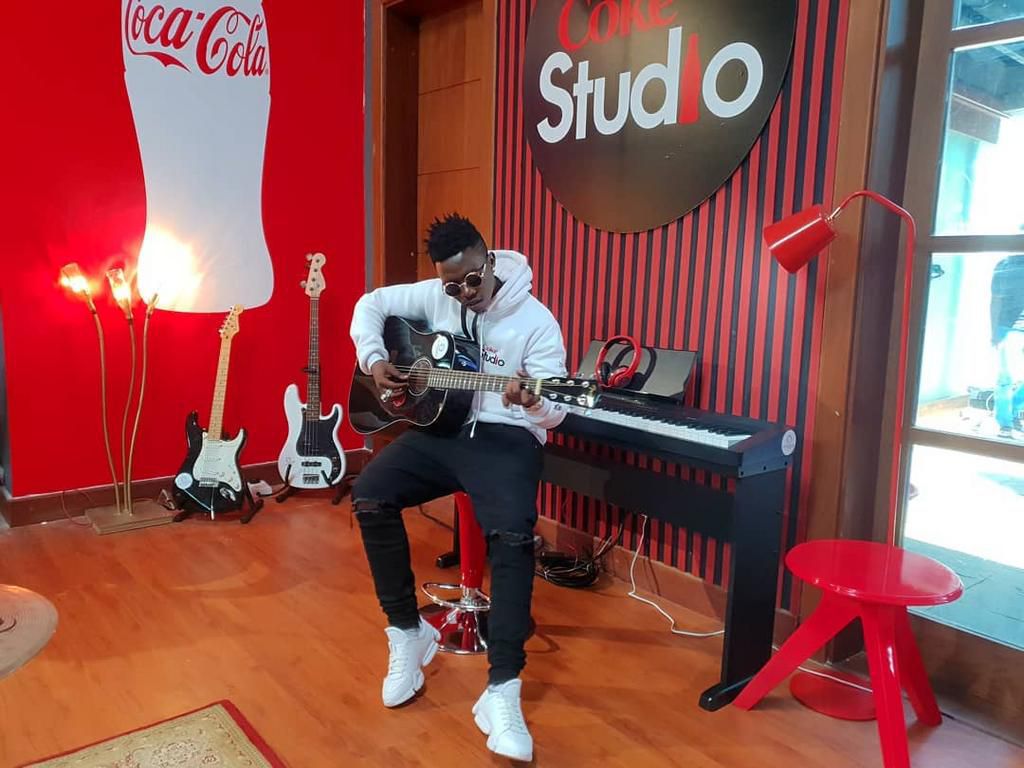Diamond’s reaction after WCB producer Lizer joins Coke Studio