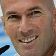 Real Madrid's French coach Zinedine Zidane gives a press conference at Real Madrid sport city in Madrid on August 12, 2017, on the eve of his side's Spanish SuperCup first leg against FC Barcelona