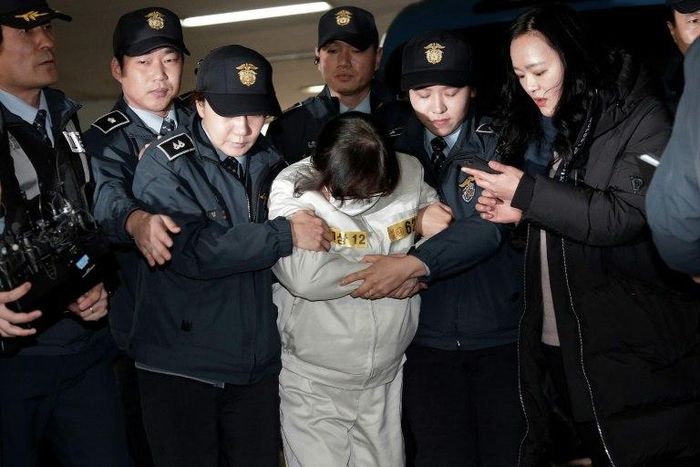 Choi could face decades in jail if convicted on the charges of extortion and abuse of power