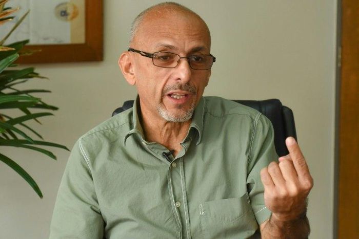 David Vallenilla, father of a 22 year old protester shot and killed by a military officer, is demanding justice from President Nicolas Maduro, who once earned his living as a bus driver and was one of his employees