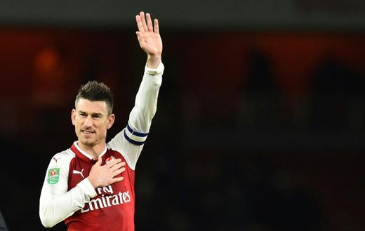 Arsenal captain Laurent Koscielny is nearing a return from injury