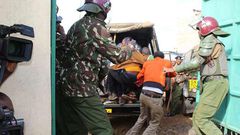 Kenyan police during a past arrest